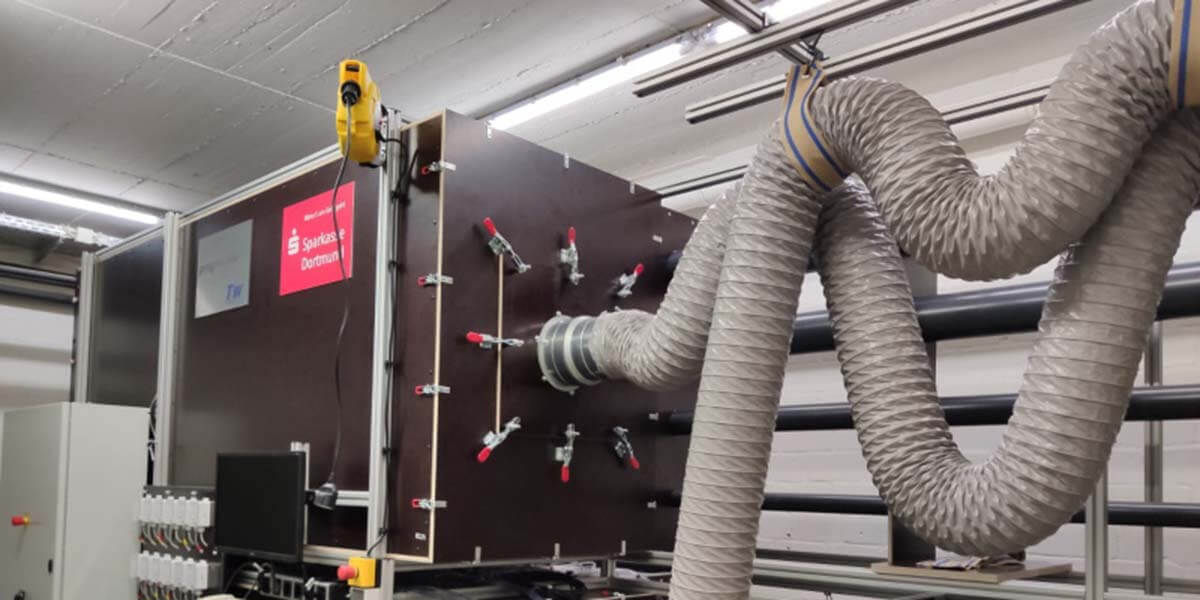 TZWL: Neuer Prüfstand für lüftungstechnische Prüfungen